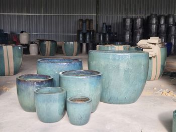 Handicrafted ceramic glazed diamond planters Material Ceramic Glaze Type Glazed Style Handicrafted Packaging Details Pallets - Viet Binh Duong Pottery Company Limited - Vietnam