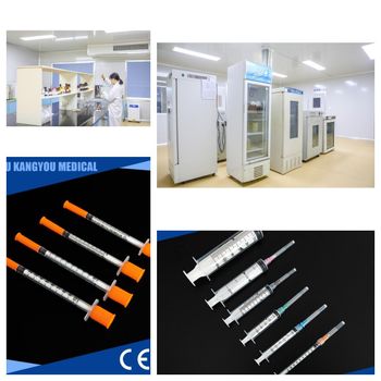 Sterile Disposable Insulin syringes 1ML,0.5ML Material Plastic Painless Design Yes Pain Reduction Feature Painless Production Experience Since 1983 - Jiangsu Kangyou Medical Instrument - China