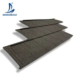 USA Construction Color Slate Roof Tiles 24 Stone Coated Galvanized Roofing Tile - Hangzhou Singer Building Materials Co., Ltd. - China
