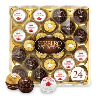 Ready Stock ROYAL De DOLTON Ferrero Rocher Milk Chocolate Collection for Christmas & Valentine's Day Gifts Candy Nut Ingredients - Carla Pisselli Commercio - Brazil