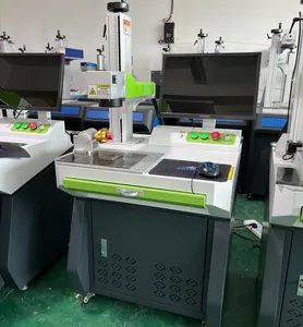 30W 50W Custom Photo Picture Laser Printing Marking Machine on Metal Steel Copper Brass Gold Silver Rubber Stamp Making Machine and 3D Photo Crystal Engraving - Jinan Rhino CNC Equipment Co., Ltd. - China