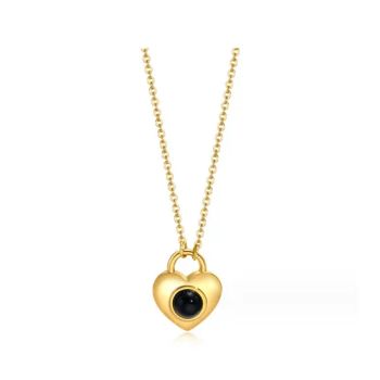 Stainless Steel Gold Silver Link Chain Women s Necklace Pendants - Shenzhen Hengfeng Jewelry Co., Limited - China
