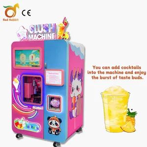 High Quality Slush Maker Machine 30 Seconds Quick Production Commercial Slush Ice Machine - Guangzhou Red Rabbit Intelligent Equipment Co., Ltd. - China