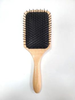 Wooden Bamboo Hair Brush Wet Brush with Wooden Handle, Curly Hair Brush, Air Cushion Brush, Wooden Hairbrush Paddle Brush, Natual Oval Brush, Eco Friendly - Ningbo Isseven Import and Export Co Ltd - China