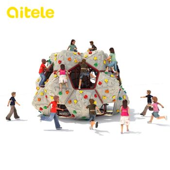 Kids Outdoor Exercise Climbing Equipment Climbing Walls - Qitele Group Co., Ltd. - China