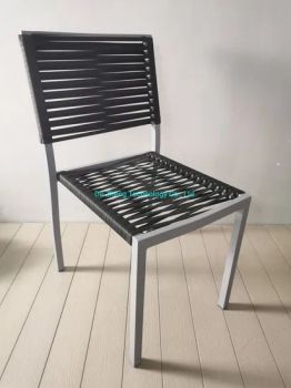 Modern Commerical Leisure Rope Restaurant Woven Seats Dining Outdoor Garden Chairs - De Zheng Technology Co., Ltd. - China