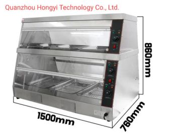 Warming Showcase Glass Warming Display Heated Holding Cabinet - Quanzhou Hongyi Technology Co., Ltd. - China