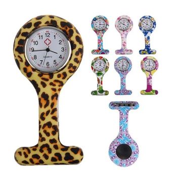 Silicone Fashion Silicone Nurses Watch Brooch Tunic Fob Pocket Stainless Dial Watches - Jinjiang Lingyuan Suiquan Crafts Firm - China