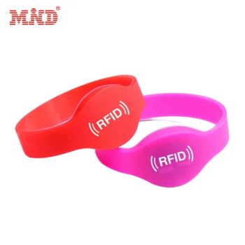 Buy Cheap Customized RFID Silicone Rubber Wrist Band NFC Sports Adjustable Silicone ID Wristbands Bracelets Custom Logo - Chengdu MIND IOT Technology Co., Ltd. - China