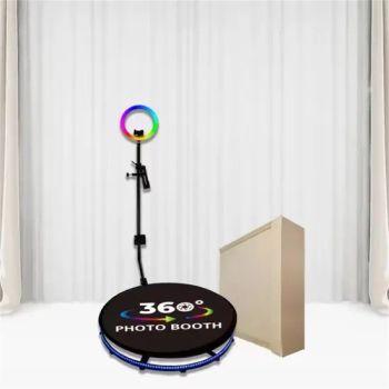 Free Accessories Automatic Spin 360 Photo Booth Origin China OEM Available EDM Available Size 60-100cm Trademark Woma Sample - Lu'an Woma Import and Export Co., Ltd. - China