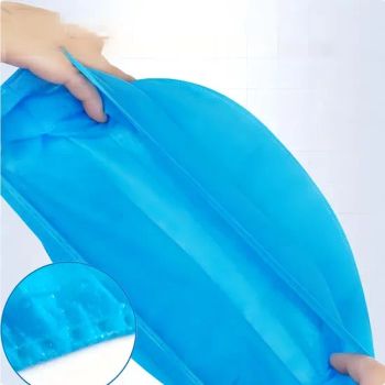 Disposable Medical Protective Caps Disposable Shower Cap Color Blue Origin China Trademark HYLT Transport Package Carton - Huiyuan Lantian Medical System Co., Ltd. - China