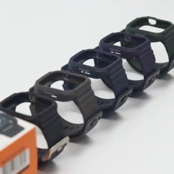 Spige New Metal Integrated Watch Case with Strap Suitable for iWatch9/8/7/6 Anti-Fall Shell 44/45/49mm - Shenzhen Huangjing Technology Co., Ltd. - China