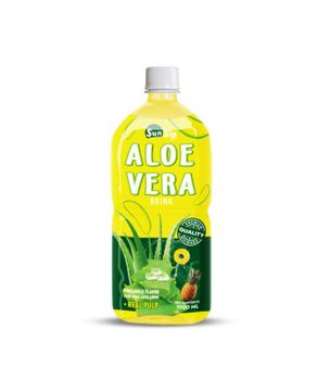 SunSip Aloe Vera Drink Pineapple Flavor Pet Bottle 1000ml - SUNSIP BEVERAGES VIET NAM COMPANY LIMITED - Vietnam