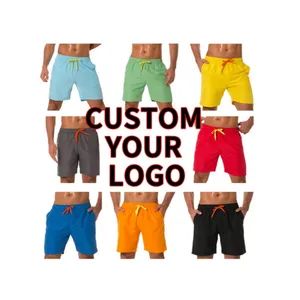 Wholesale High Quality Unisex Summer Sustainable Swim Wear Fitness Swimwear with Logo Mens Shorts Custom Swim Trunks - Guangzhou Yuedong Clothing Co., Ltd. - China