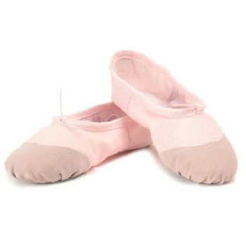 Foldable Kids Women Flat Dance Shoes Canvas Pointe Ballet Shoes - Jinjiang Jiaxing Import and Export Co., Ltd. - China