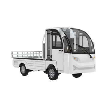 Open Electric Cargo Truck with Car Doors From Langqing Type BEV Power 5kw Seat No. 2 Range 70km Voltage 48V Origin - Guangzhou Langqing Electric Car Co., Ltd. - China