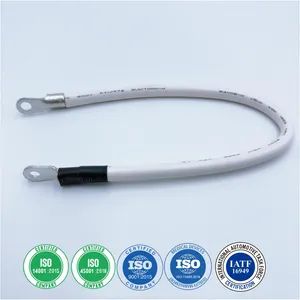 High Temperature Resistance Custom Insulated Crimp Ring Mount Terminal Cable Wire Assembly for Electric Devices - Dongguan Saisonic Electronics Co., Ltd - China