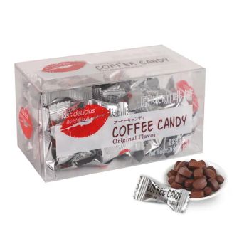 Custom Original Hazelnut Black Coffee Latte Red Tea Flavor Pet Boxed 100g Coffee Hard Candy - Guangdong Haiyi Health Technology Co., Ltd. - China