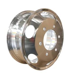 Alloy Truck Wheels and Bus Rims 16X6.0-7 Origin China Drive Wheel FWD Model NO. 16X6.0 HS Code 8708709100 Trademark - SHANDONG MEIKA WHEEL CO., LTD. - China