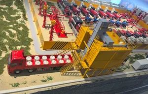 Advanced Offshore Platform Operation Demonstration Model for Exhibitions - Henghui 3d Digital Co., Ltd - China