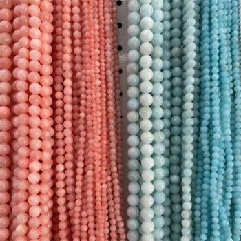 Chalcedony 4mm-14mm Round Beads Loose Bead Jewelry Accessories - Ningbo General Union Co., Ltd. - China