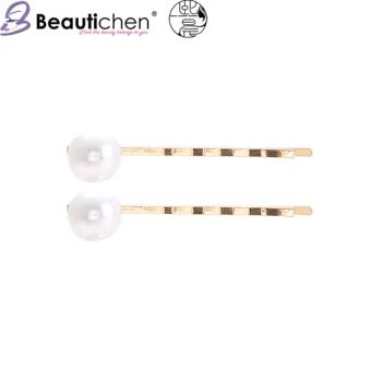 Beautichen Geometric Pearl Clip Alloy Straight Pins Edge Hair Accessories New Fashion Bulk OEM Factory - NINGBO XICHEN IMPORT AND EXPORT CO., LTD. - China