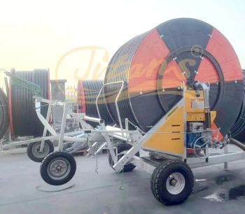 Titans Jp75--400 Hose Reel Irrigation Machine Professional Agricultural Industrial Municipal Water Sprinkler Systems - Shandong Titans Irrigation Machinery Co., Ltd - China