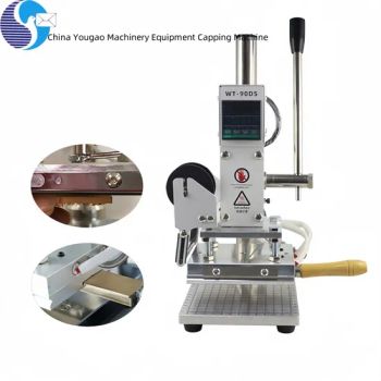 Gold Foil Manual Digital Leather Logo Embossed Hot Stamping Machine Embossing Machine Wood, Greeting Cards, Invitation - Zibo Yougao Coding Equipment Co., Ltd. - China