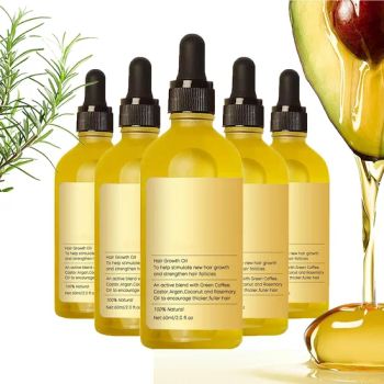 Private Label Natural Organic Rosemary Hair Growth Oil Hair Regrowth Treatment Scalp Care Massage Hair Scalp Oil - Guangzhou Olehana Biotechnology Co., Ltd - China