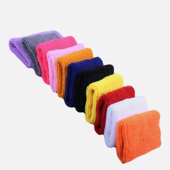 High Elastic Breathable Terry Cloth Sports Sweat Wrist Band Support - Yangzhou Goldenwell Import&Export Co., Ltd. - China