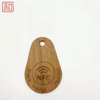 RFID Smart Access Control Eco-Friendly NFC Keychain Wooden Card - Shenzhen Jianhe Smartcard Technology Co., Ltd - China