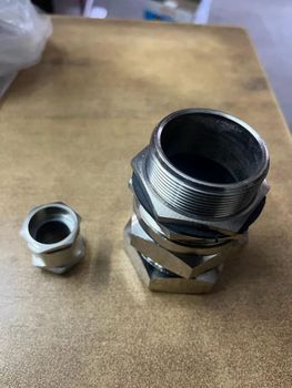Brass SS Cable Gland, For Electrical Fitting, IP33 IP Rating IP33 Material Brass Type Single Compression Usage/Application Electrical - Bharat Electric Stores - India