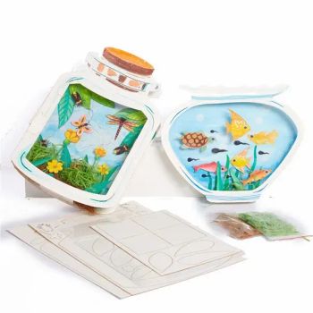 Wholesale Handmade Educational Children's Toys DIY Art Making Kits DIY Arts and Crafts - Ningbo Hardwork Art & Craft Co., Ltd. - China