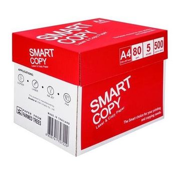 Muti Purpose Smart Copy A4 Copy White Paper 80g/ 75g/70g /Smart A4 Paper 80/75/70 Gsm - Exigentelaxia Unipessoal Lda - Portugal
