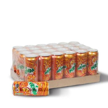 Mirinda Orange Soft Drink Can 330ml Original Citrus Flavour Carbonated Beverage Premium Quality Ideal For Party Celebration And Aluminum Cans Beverage Package Soft Drink Energy Drink Cans Standard 330ml for Sale - wood traders - Poland