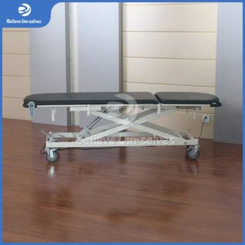 Huaren Hospital Equipment Hospital Furniture Suppliers Extra Large Portable Massage Table China Hr-A07 Electric Lift Massage Bed Massage Table - Hebei Huaren Medical Equipment Co., Ltd. - China
