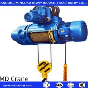 8m Per Minute Electric Hoist, Crane Parts in 6m to 30m Lengths. - Shandong Mingdao Heavy Industry Machinery Co., Ltd. - China