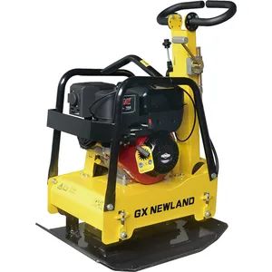 7.5HP Reversible Plate Compactor Gasoline Vibratory Construction Industries - Taizhou Newland Machinery Co., Ltd - China