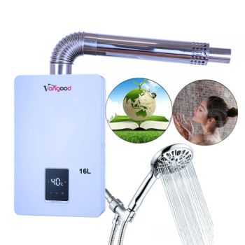16l Constant Temperature 220v Exhaust Fan Turbo Type Gas Water Heater - Zhongshan Vangood Appliances Mfg Co., Ltd. - China