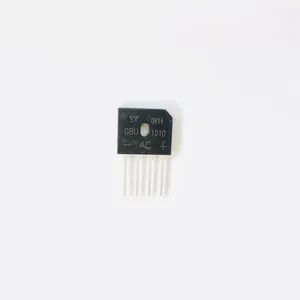 Bridge Rectifier Diode 10, 1000V, Gbu1010 Brand Sy Trademark sy Current 8.0A Package Bulk Origin Shanghai HS Code - Changzhou Shunye Electronics Co., Ltd. - China