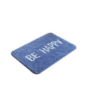 Rectangular Foot Mats Carpet Washable Waterproof Bathroom Mats for Floor - Shanxi Solid Industrial Co., Ltd. - China