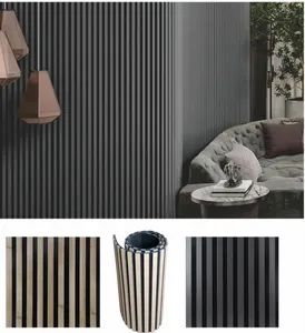 Bandable MDF Acoustic Wooden Wall Panels Soundproofing Wood Slat Fiber Acoustic Panels Free Akupanels Samples - Quanzhou Binfeng Import & Export Co., Ltd. - China
