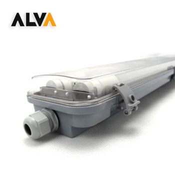 Energy Saving Weather Proof Light 2X36W LED Tri-Proof Light IP IP65 Ik Ik08 Surge 6kv Origin China Lumen 100lm/W Beam Angle - Ningbo ALVA Electric Appliance Co., Ltd. - China