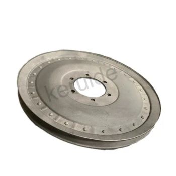 Customized OEM Precision Metal Tensioner Drives Steel Wheel Transmission Agricultural Machining Belt Pulley - Qingdao Keruide Machinery Manufacturing Co., Ltd. - China