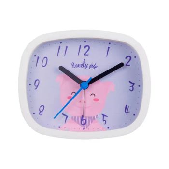 Cute Table Clock Home Decor Student Square Child Alarm Clock Mini Small Study Desk Clock Custom - Skylark Network Co., Ltd. - China