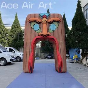Giant Inflatable Tiki Arch Inflatable Gate Entrance Archway for Theme Party Nightclub DJ Advertising Props - Yudu Ace Air Art Co., Ltd - China
