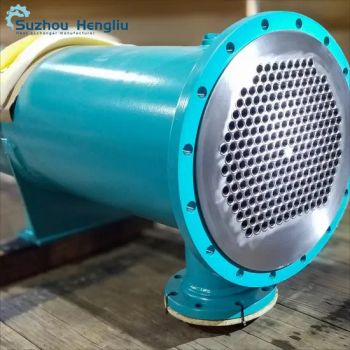 Marine Grade Titanium Tube Heat Exchanger Welded Design High Pressure Corrosion Resistant - Suzhou Hengliu Machinery Equipment Co., Ltd - China