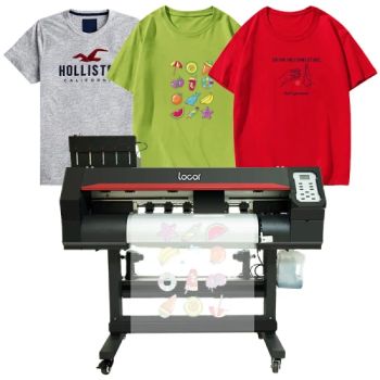 Dtf Printer Shaking Powder A1 Roll Pet Film Heat Transfer Cloth Inkjet Printing Machine T-Shirt Printer - Henan Yulecai Digital Technology Co., Ltd. - China