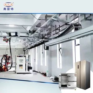 Cyclopentane PU Foaming Production Line Automated Suspension System for Commercial Disinfection Cabinets Foam Machinery - Guangdong Fuleite Electromechanical Technology Co., Ltd. - China
