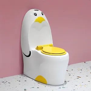 Adorable Baby Penguin Toilet Seat for Stress-Free Potty Training - Chaozhou Chaoan District Fengtang Town Muze Sanitary Ware Company - China